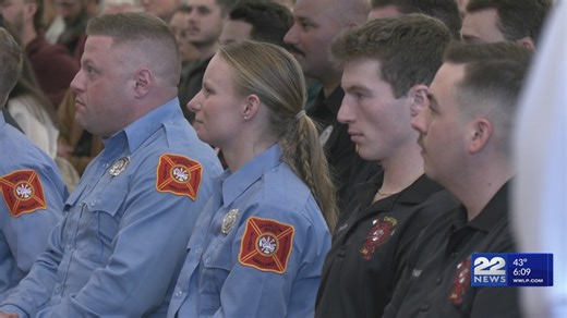 Local firefighters graduate from the Massachusetts Firefighting Academy