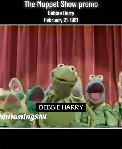 The Muppet Show promo - Debbie Harry - February 21, 1981 #muppetshow #muppet #kermitthefrog #blondieband #debbieharry @MuppetsTikTok @muppetrecordclub @Kermit the frog @Kermit On TikTok @Punk History @Punk_History @Disney @Disney