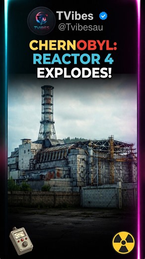 40 Years Since Chernobyl — The Explosion That Erased a City Overnight.