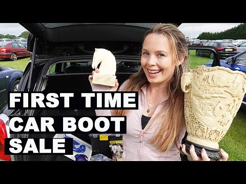 FIRST TIME: BRITISH CAR BOOT SALE 2021 | What is a car boot sale?