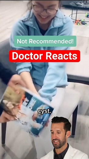 Doctor Reacts to "Bible Bump" #ganglioncyst #health #doctor #medical #reaction | Doctor ER