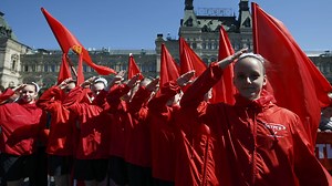 Russland feiert 100. Jahrestag der kommunistischen Jugendorganisation
