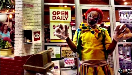 Creepy Clown Sightings Spread Across Nation