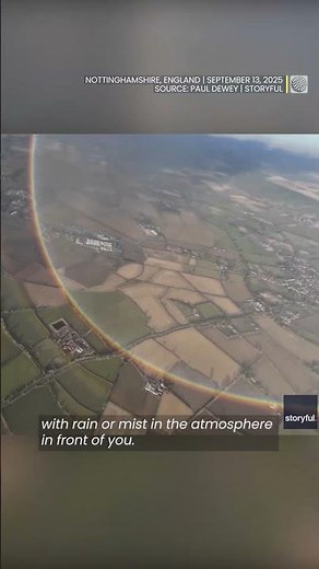 Did you know a rainbow is actually a full circle? | #shorts #rainbow