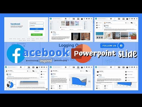 Facebook Inspired Powerpoint Presentation | Template | Animated and Simple PPT | Vespera Asha