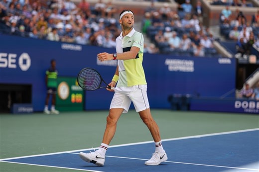 72K views · 2.7K reactions | Grigor Dimitrov defeats Andy Murray in straight sets! | US Open Tennis Championships | Facebook