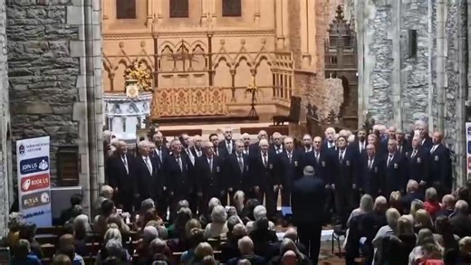 5.9K views · 78 reactions | A big thank you to Dublin Welsh MVC for their amazing hospitality and friendship. We had a great time in the beautiful St Brigid’s Church. Diolch yn fawr Dublin Welsh | Morriston RFC Male Choir | Facebook