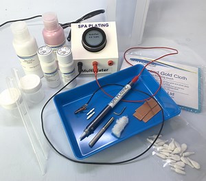 Gold Pen and Brush Plating Kit - Spa Plating: gold plating kit