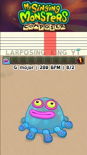 Air Island Toe Jammer Composer Tutorial #msm #fanmade #mysingingmonster