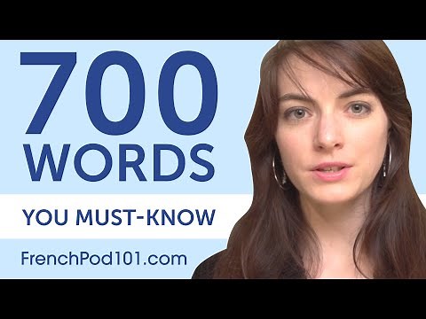 700 Words Every French Beginner Must Know