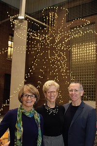 Ralph Helmick sculpture at School of Dentistry adds distinctive new element to the University of Michigan campus art collection