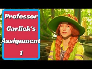 Professor Garlick's Assignment 1 Guide in Hogwarts Legacy