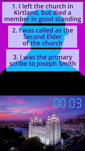 LDS Scripture Guess Who - Round 21