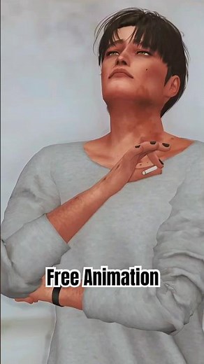 Smoking Animation - The Sims 4 - Silent breakdown #sims4animation #thesims4 #deepinroses #dramatic