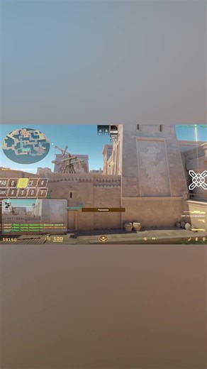 #shorts de_anubis NEW Smoke for split a! #cs2 #cs2anubis #counterstrike2 #counterstrike #cs2faceit