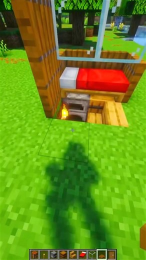 Minecraft 2x2 Tiny House 💀