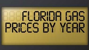 List: Florida gas prices by year