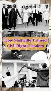 How Nashville Trained Civil Rights Leaders: John Lewis, Diane Nash & the Sit-In Movement