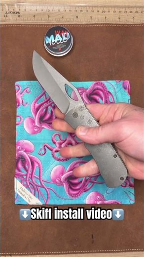 McNees Dixon with Skiff bearings #shorts #youtubeshorts #short #knifecommunity #edc #foryou #daily