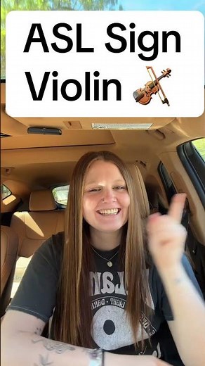 Learn How To Sign "Violin" in ASL for Beginners | American Sign Language #shorts
