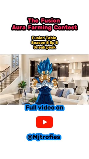Fusion Table S8 Ep.5 Sneak peak Full video on YouTube: Mjtrofies #mjtrofies #fusiontable #dragonballlegends #dragonballsuper #dragonballz
