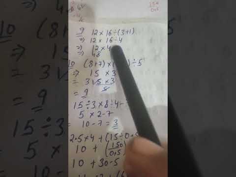 BODMASS Question solving