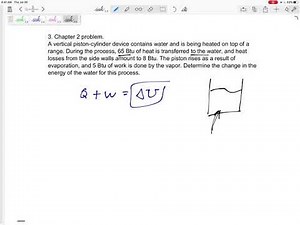 Thermodynamics - Final Exam Review - Chapter 2 problem