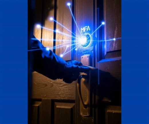 Passwords aren’t enough anymore. Enable MFA — it blocks 99.9% of automated attacks. Think of MFA as adding a deadbolt to your digital front door. A few extra seconds to log in could save your business thousands. Need help getting it set up? 🔐 https://www.cybertools.us/contact/ | Cybertools, Inc.