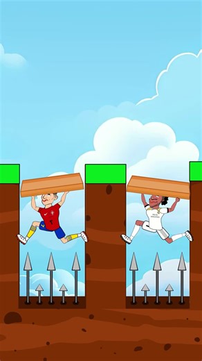 Double Bridge Challenge Featuring Ronaldo and Vinicius