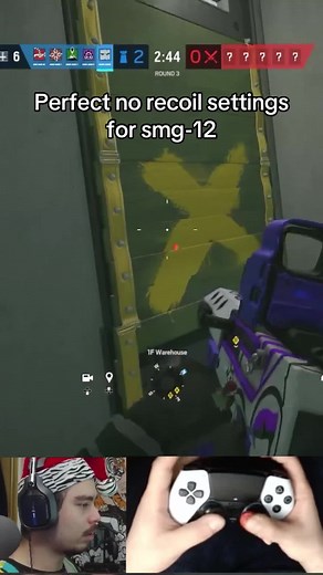 Perfect No Recoil Settings for SMG-12 in Rainbow Six Siege