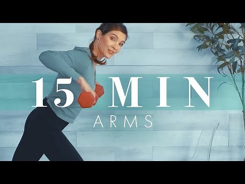 15 Minute Arm Workout // Strength Training Super Sets for Beginners & Seniors