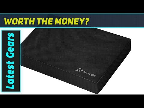 `ProsourceFit Large Exercise Balance Pad Best Stability and Core Training Tool