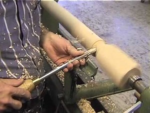 Cours de tournage sur bois avec Eddy Noel - Spindle turning