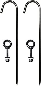 Hawk Ladder Stand EZ Tip-Up Durable Versatile Hunting Treestand Accessory Solid Stakes for Easy Mounting - 2 Stakes per Pack