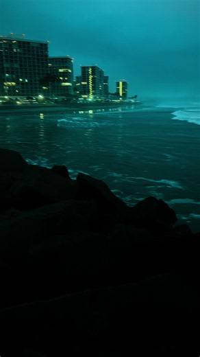 Freedom Across the Sea: Calm Beach View