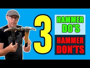 How To Use a Hammer - 3 Things You Should Avoid Doing!