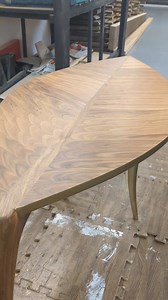 Homage to Nature is an homage to the material I work with. Using pieces that have grown with a curve, instead of steam bent, allows nature and phototropism of the tree to take the lead on the piece rather than subjecting the timber to a forced shape. The contrasting metal finish on the underside represents the shiny promises of improvement towards environmental change.The scale was a very important consideration for me, I wanted the entire piece to feel very delicate, emulating that of a leaf it
