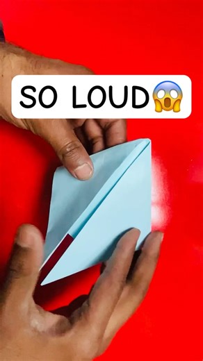 Loudest Paper Cracker Ever 😱🔥 | Try This Paper Trick!