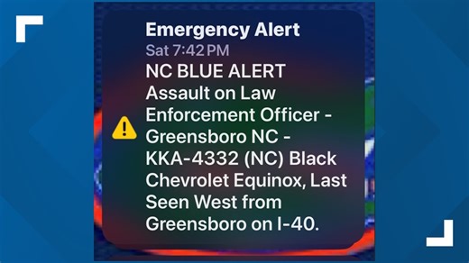 NC Blue Alerts: When agencies are allowed to send them to your phone & TV