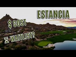 Estancia Golf Club - Membership Details (How Much, Waiting List?)