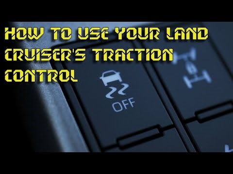 How to use your Land Cruiser's Traction Control Button