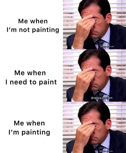 Real #artmeme #artistsoftiktok #painting #artwork #arttok