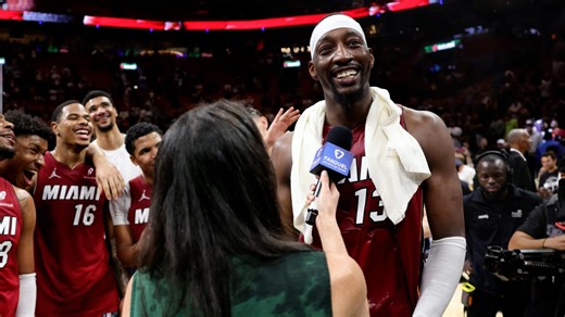 Heat’s Adebayo makes NBA history with 83-point outburst