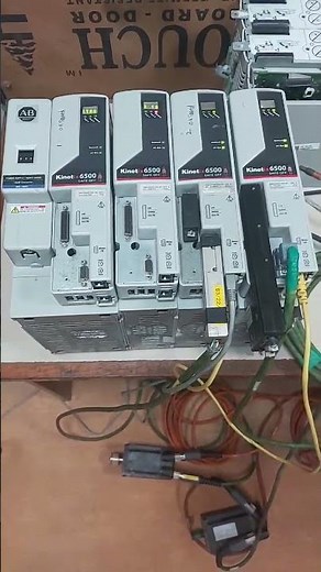 Kinetix 6500 Allen Bradley Servo Drive and Servo Motor Testing Setup and Troubleshooting