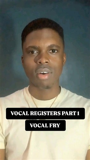 22 reactions | VOCAL FRY What is vocal fry??? You know that sound...