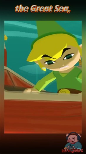 Wind Waker's cut underwater size