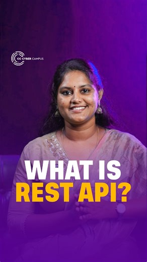 What is Rest API? | Full Stack Python | Learn Python| CC Cyber Campus This video explains the basics of REST APIs in Python, including how APIs work and how Python is used to build and consume them. It is suitable for beginners who want to understand REST API fundamentals.” . . . . #restapi, #python, #api, #programming, #webdevelopment, #coding, #backend, #pythonprogramming | CC Cyber Campus