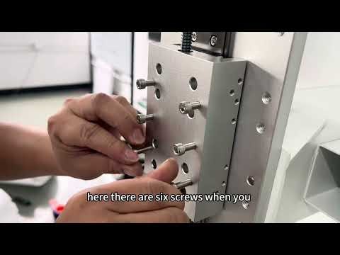 ST-100L laser machine installation video 