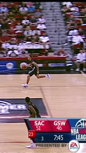 How Steph? 🤯 Stephen Curry connected on a wild circus shot in the 2009 #NBA2KSummerLeague! | NBA