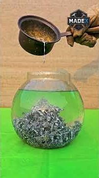 Pouring 2KG Molten Lead Into Water… The Shapes Are INSANE 😱🔥